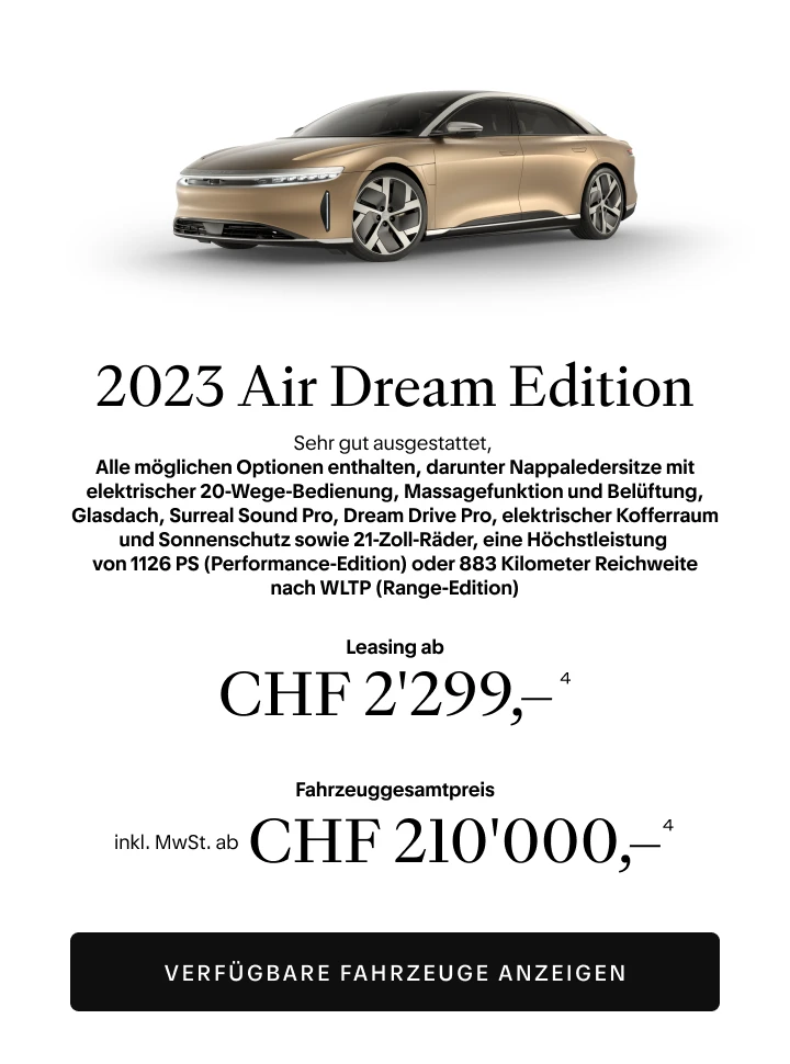 2023 Lucid Air Dream Edition