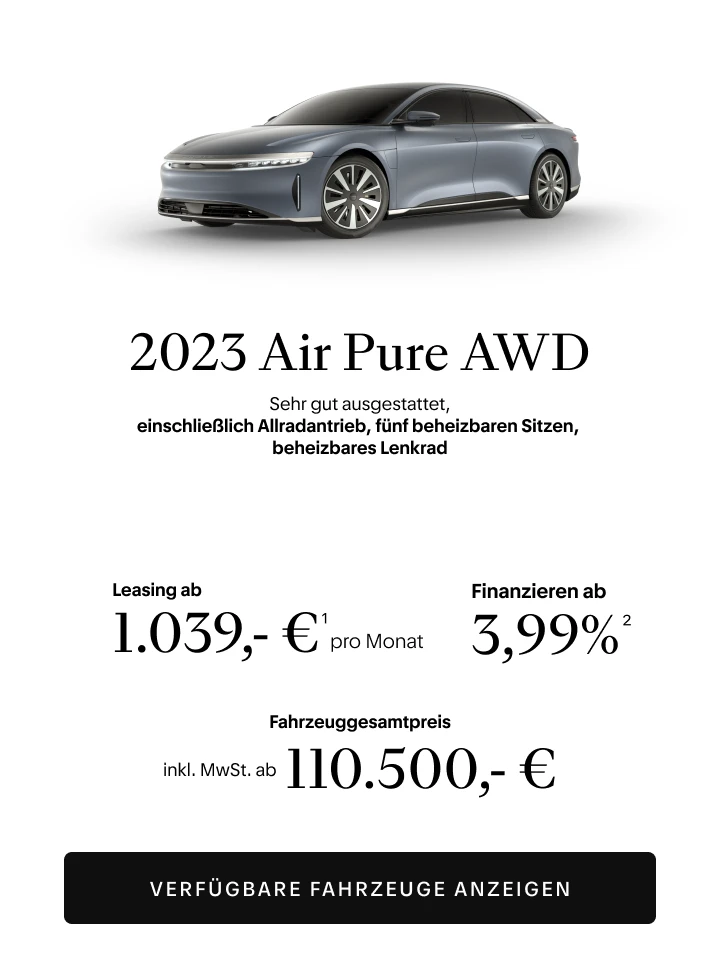 2023 Lucid Air Pure