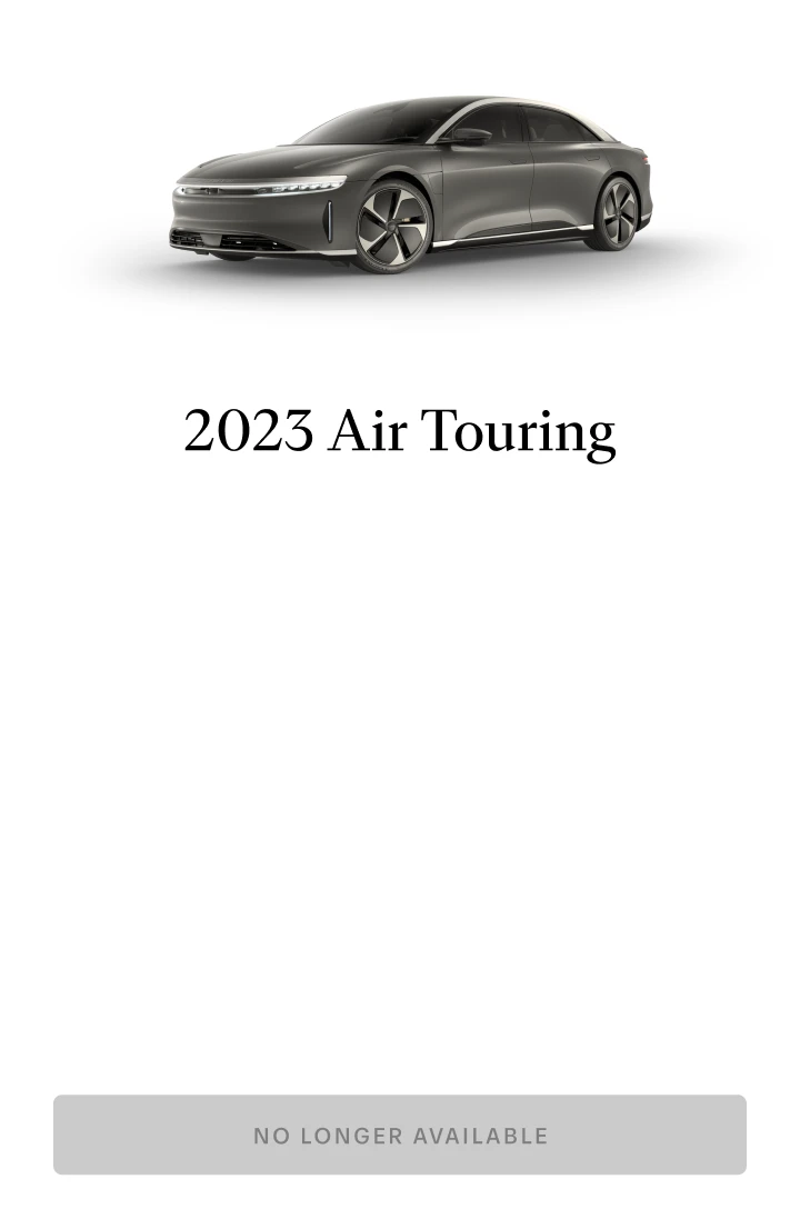 2023 Lucid Air Touring