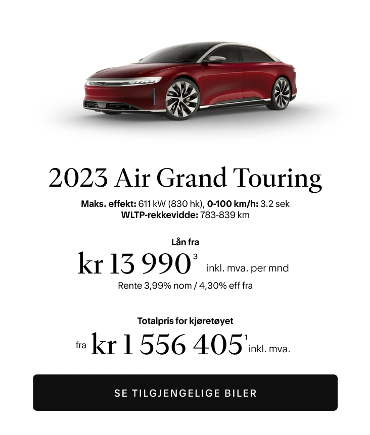 2023 Lucid Air Grand Touring