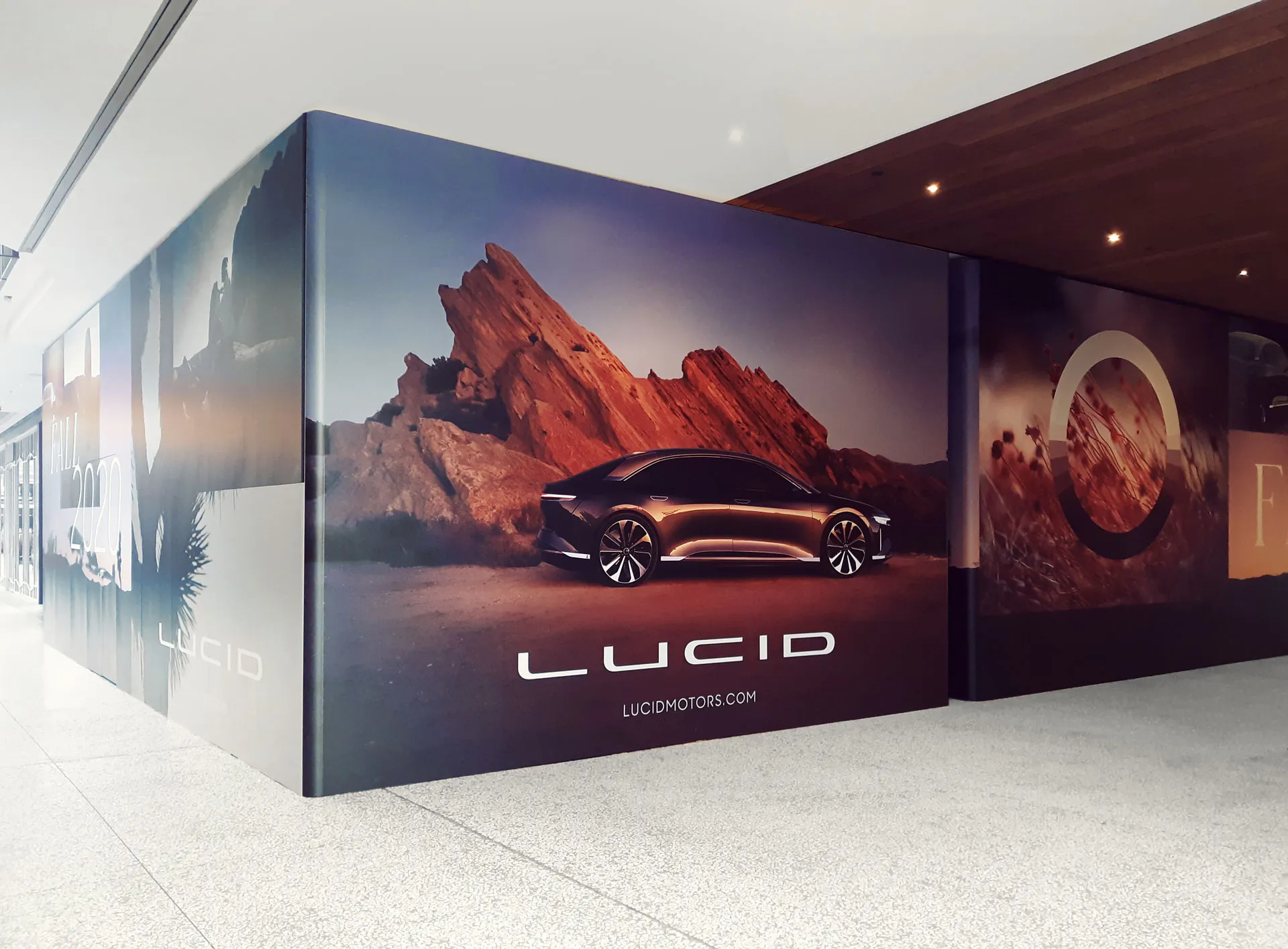 Lucid Studio Century City is currently under construction