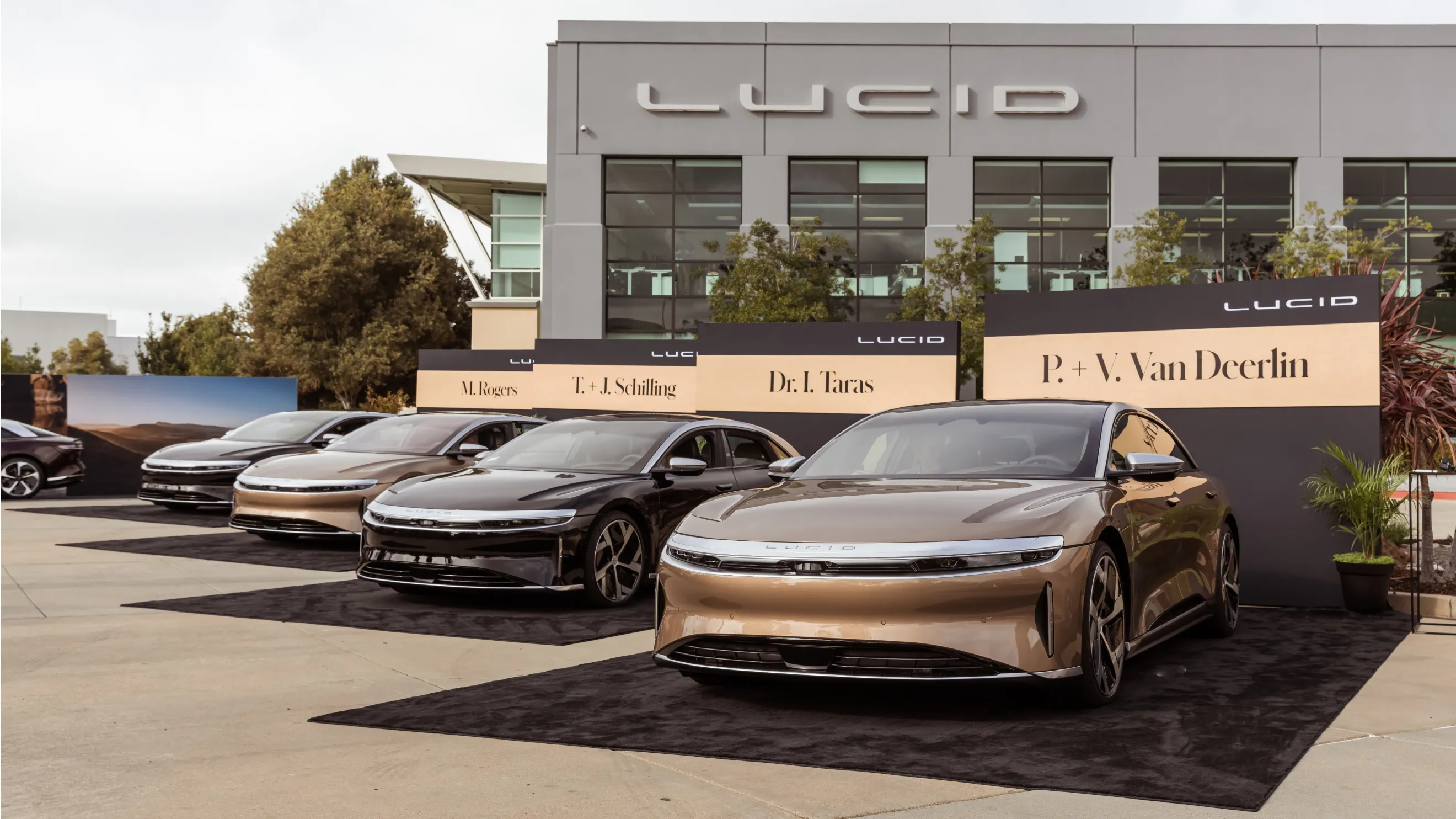 Lucid Air Dream delivery