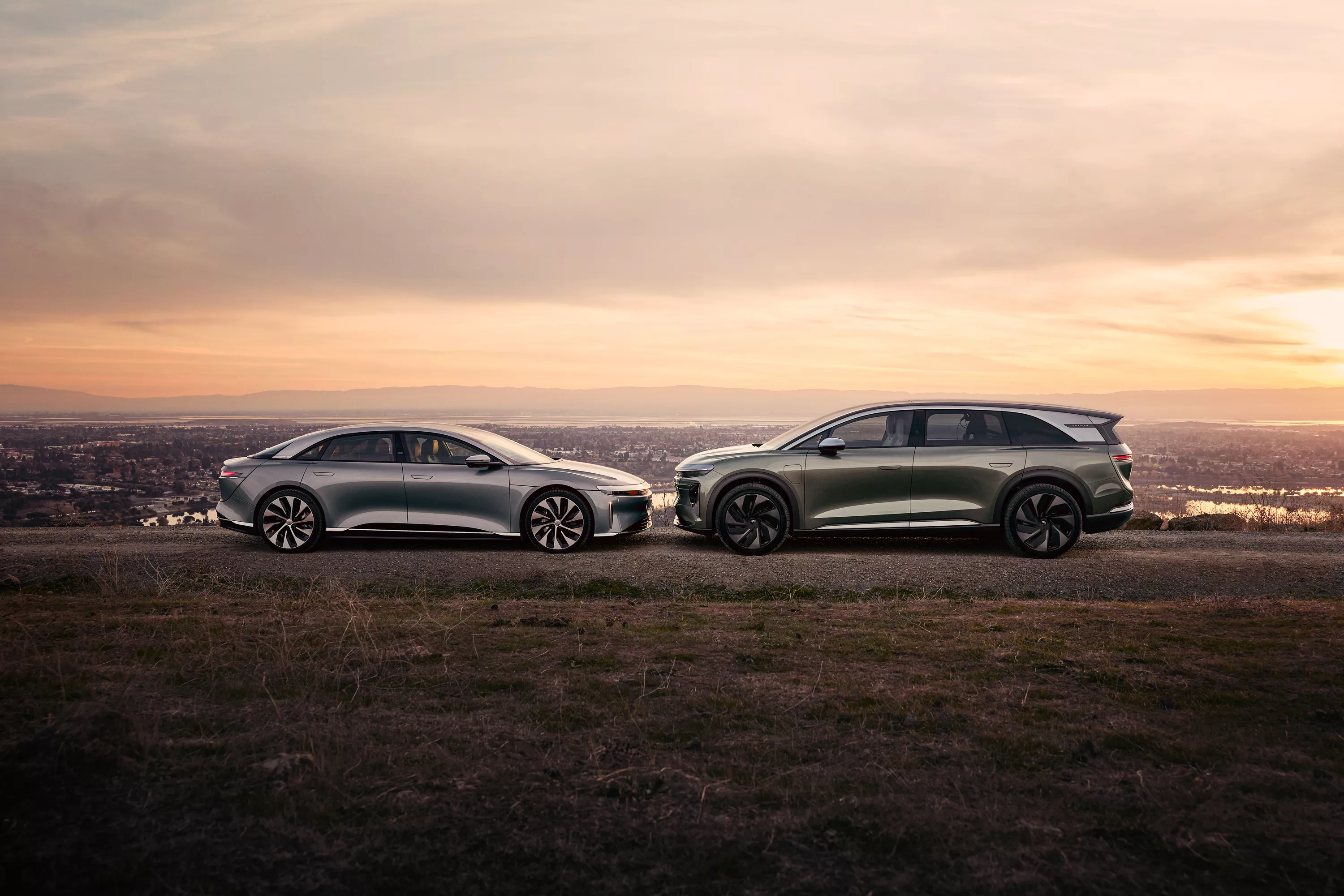 Lucid Air and Lucid Gravity